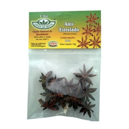 Chá Erva Da Mata Anis Estrelado 10G