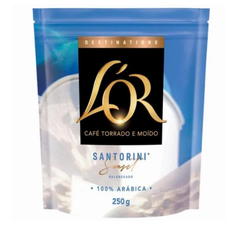 Cafe torrado moido santorini lor 250g