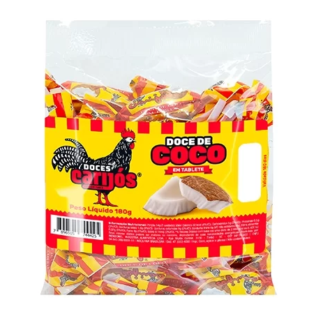 BALA DE COCO DOCES CARIJÓS