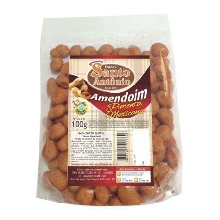 AMENDOIM STO ANTONIO PIM MEX 100G