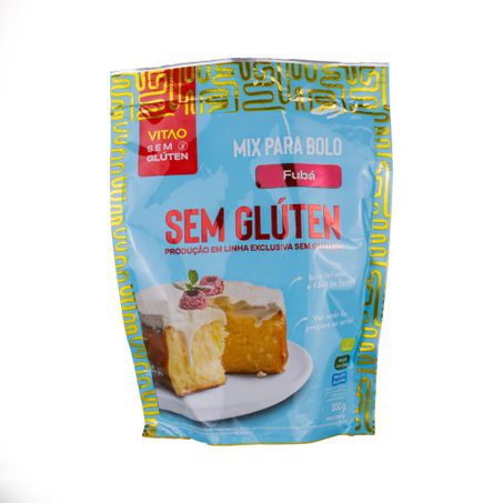 MIX PARA BOLO SEM GLÚTEN SABOR FUBÁ 300G