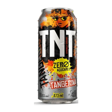 Energético Tnt Energy Zero Tangerina Lt 473ml