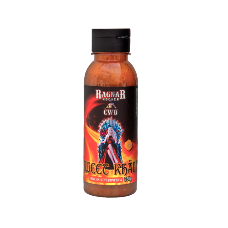Molho Pimenta Ragnar Rocker Sweet Khall Bisnaga 350g 
 