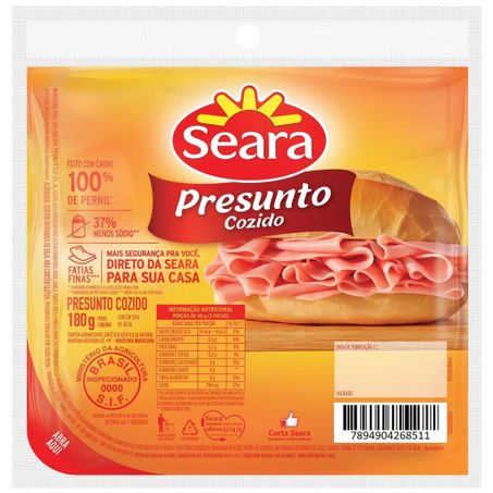 Presunto seara 180g fat