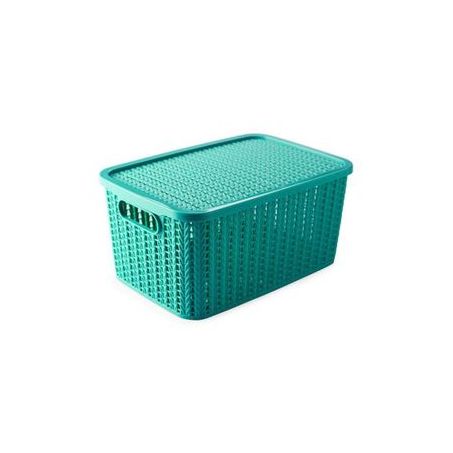 CAIXA PLASUTIL 8L TRAMA C/TAMP 3192