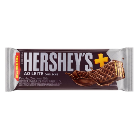Chocolate Hersheys Wafer Mais Pacote 102G
