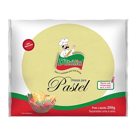 MASSA PASTEL D`ITALIA DISCO MEDIO 200G (013062)