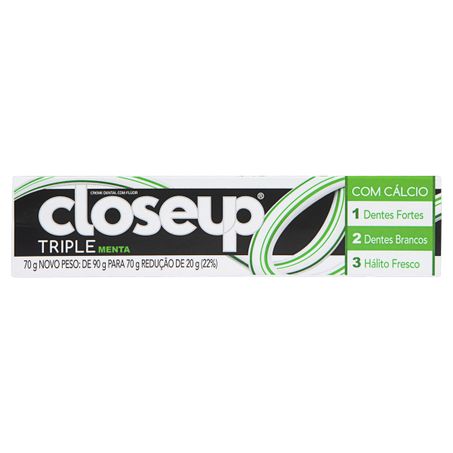 CREME DENTAL MENTA CLOSEUP TRIPLE