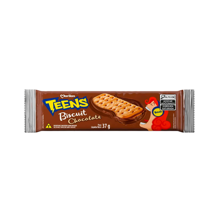 Biscoito Marilan Teens Biscuit Chocolate 37g