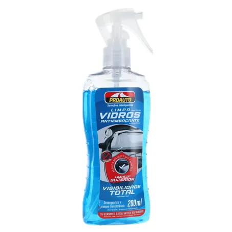 Limpa Vidros Proauto Anti Embaçante Frasco 200ml 
  360-34