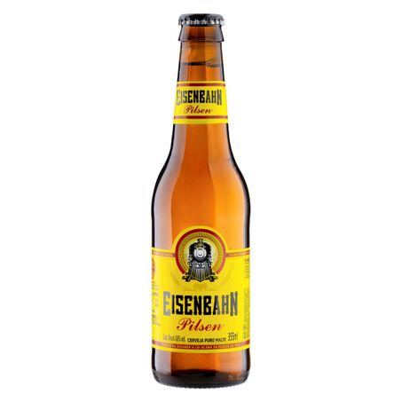 CERVEJA PILSEN PURO MALTE EISENBAHN LONG NECK
