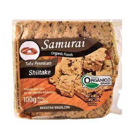 TOFU ORGANICO PREMIUM SHITAKE SAMURAI 100G