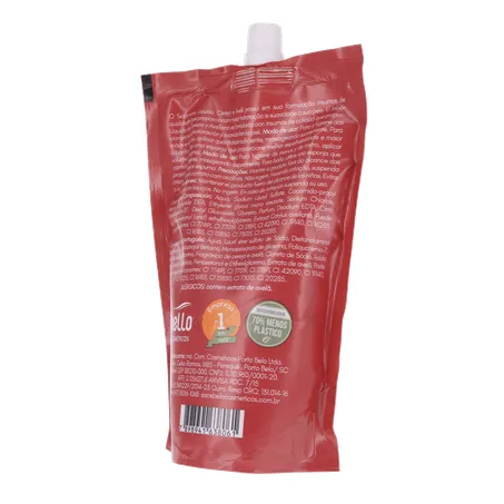 Sabonete líquido bello cereja e avelã sachê com tampa 450ml 360-21