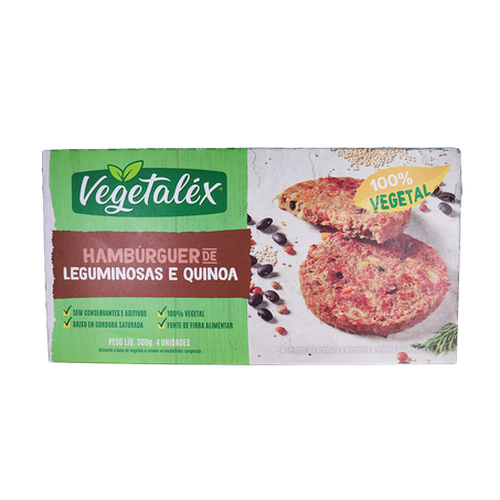 HAMBURGUER DE LEGUMES 300G - VEGETALEX