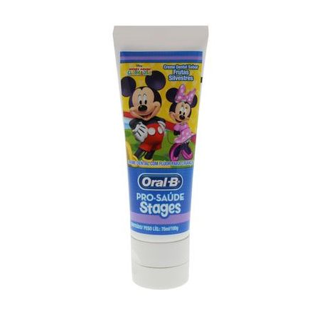 Creme dental princesas oral b 100g