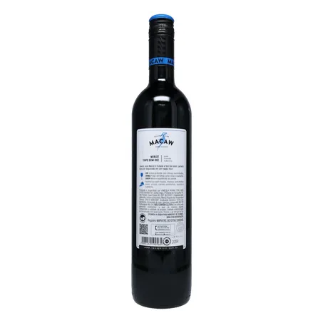Vinho Fino Tinto Demi-Sec Casa Perini Macaw  Garrafa 750ml 360-18