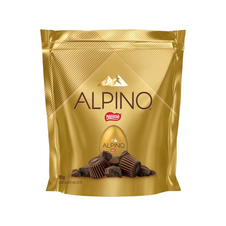 Chocolate Nestle Mini Ovos Alpino Pacote 90G