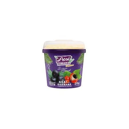Açaí mineirinho com guaraná 220g