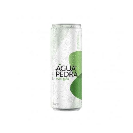 Agua mineral da pedra 350ml com gás