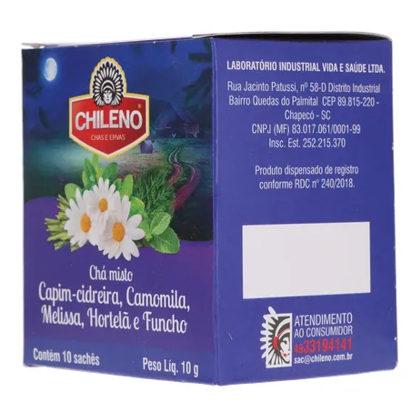 Cha chileno misto 10g 360-5