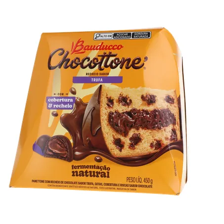 PANETTONE BAUDUCCO CHOCOTTONE TRUFA 500G 360-19