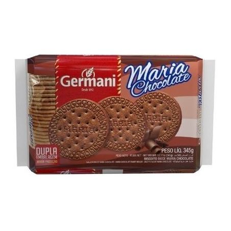 Biscoito Germani Maria Chocolate Pacote 345g 