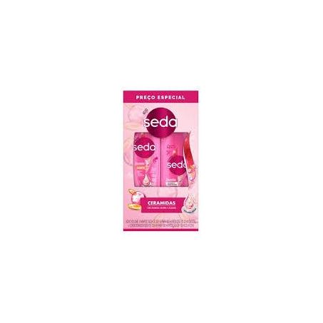 Kit shampoo 300ml + condicionador 190ml seda toque de seda
