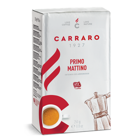 Café Moído Carraro 1927 Primo Mattino 250g