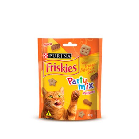 PETISCOS  FRISKIES 40G FRANGO, FÍGADO E PERU