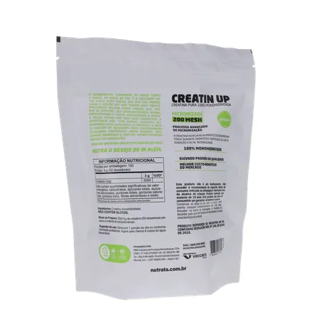 CREATIN UP CREATINA PURA 100% MONOHIDRATADA 300G 360-17