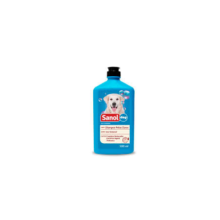 Shampoo Dog Pelos Claros Sanol 500Ml