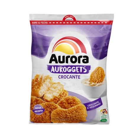 Empanado frango crocante aurora 275g