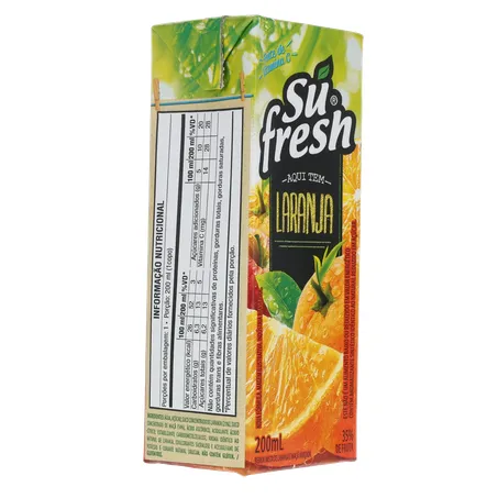 Suco de Laranja Sú Fresh 35% de Fruta Caixa 200ml 360-31