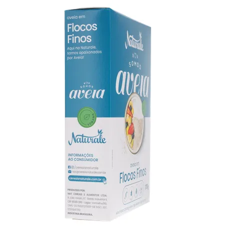 AVEIA NATURALE FLOCOS FINOS 170G 360-29