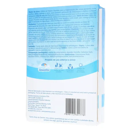 Hastes anjonete azul 150un 360-20