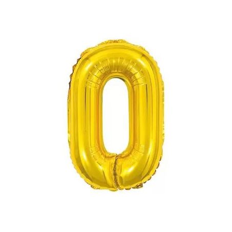 BALAO FESTA DOURADO NUMERO 0