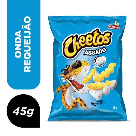 SALGADINHO DE MILHO ONDA REQUEIJÃO ELMA CHIPS CHEETOS