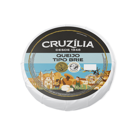 QUEIJO CRUZILIA BRIE FORMA