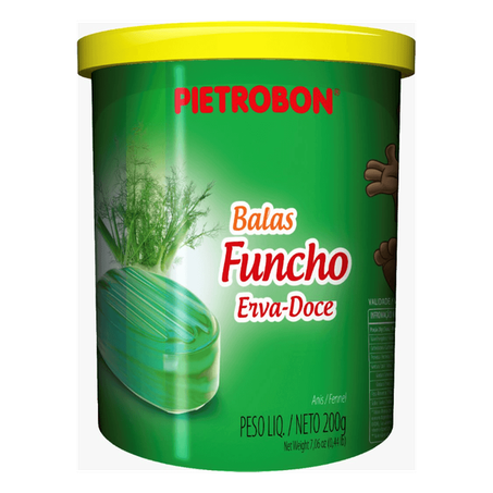 BALA PIETROBON FUNCHO/ERVA DOCE 200G