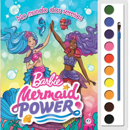 Livro Barbie no Mundo das Sereias