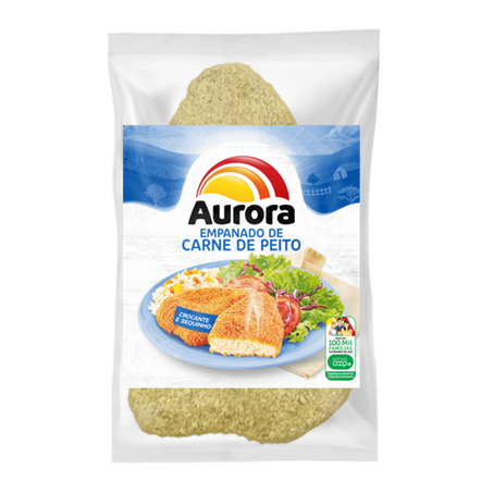 Empanado aurora peito assado 100g