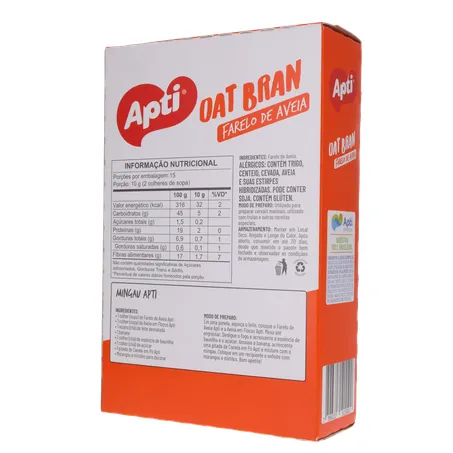 Farelo de Aveia Apti Oat Bran Caixa 150gr 360-21