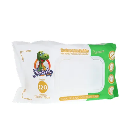 TOALHAS UMEDECIDAS FERINHA BABY PREMIUM TOQUE SUAVA PACOTE C/120UNID 360-33