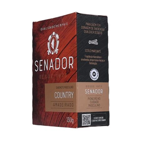 Sabonete Senador Em Barra Country 130g 
  360-5