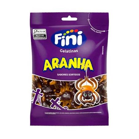 Fini bala gelatina 250gr aranha