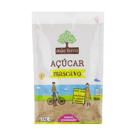 Açúcar Mascavo Mãe Terra 1KG