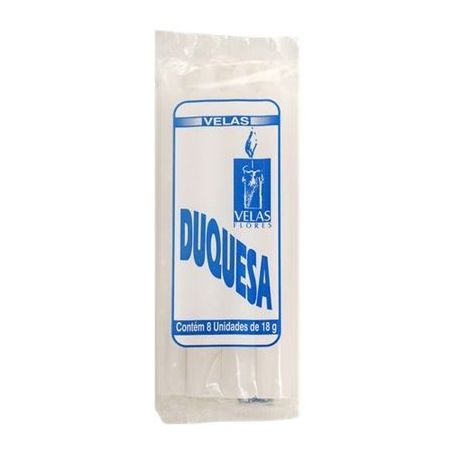 Vela Duquesa branca 18g