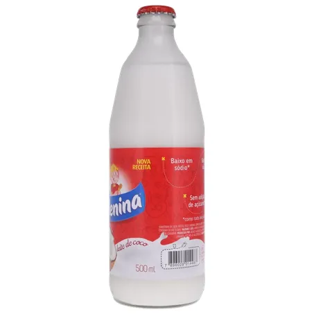 LEITE DE COCO MENINA VIDRO 500ML 360-6