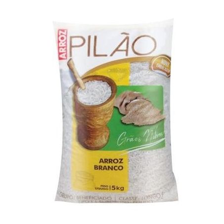 Arroz pilao branco tipo 1 5kg