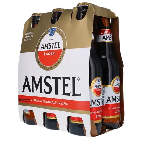 Cerv amstel ln 355ml 6un 360-22